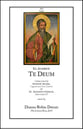 St. Andrew Te Deum SSA choral sheet music cover